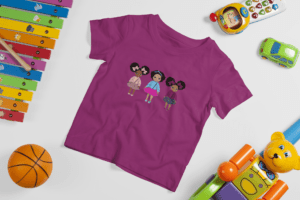 Afro 3 Girls T-shirt