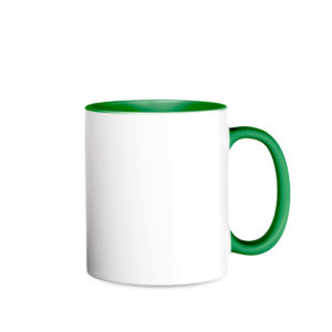 2 Tone 11oz Coloured mug cup